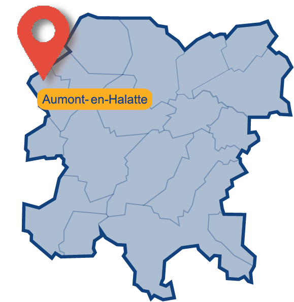 Carte de Aumont-en-Halatte