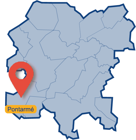 Carte de Pontarmé