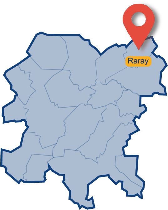 Carte de Raray