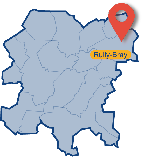 Carte de Rully-Bray